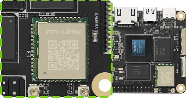 Supports Wl-Fi6/BT modules