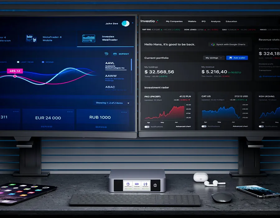 Dual Display Interface