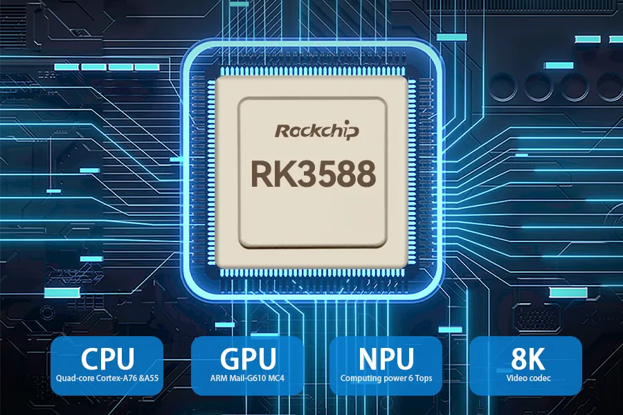Octa-core AIoT flagship chip RK3588