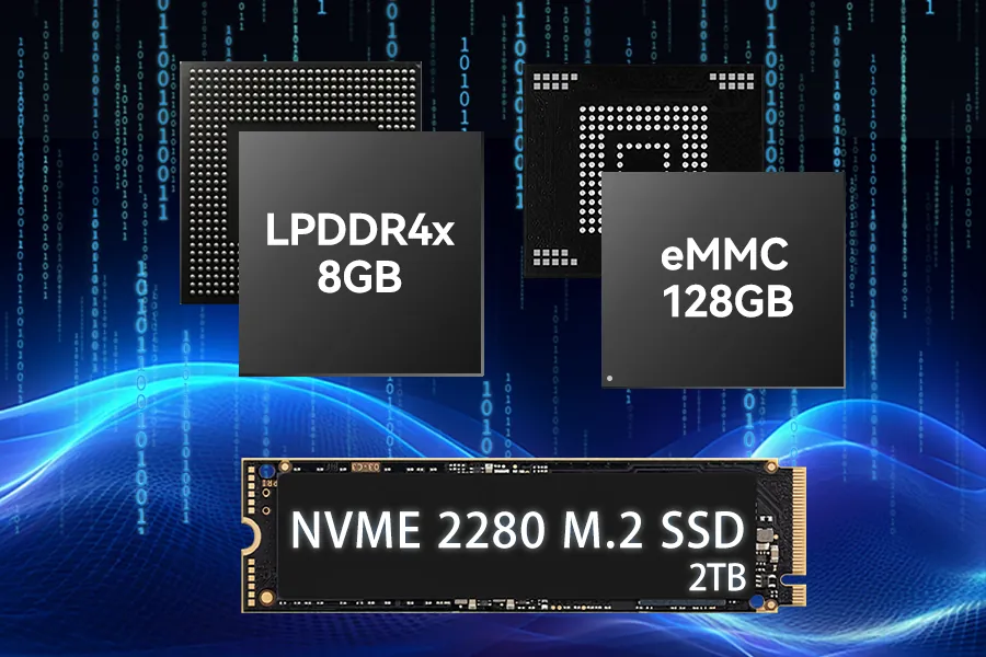 2GB large RAM, large-capacity storage expansion