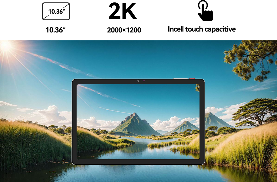 10.36 inch 2K FHD and IPS In-cell Display