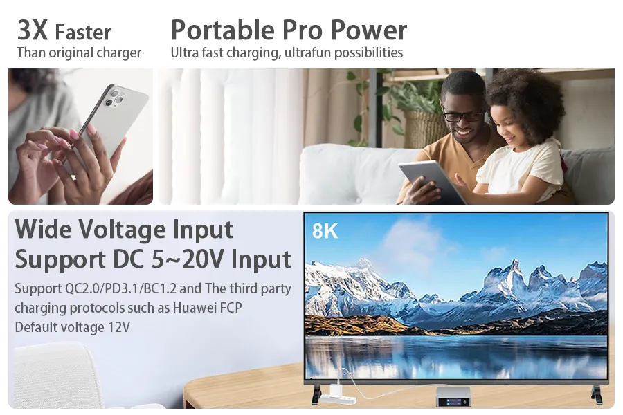 Power directly 