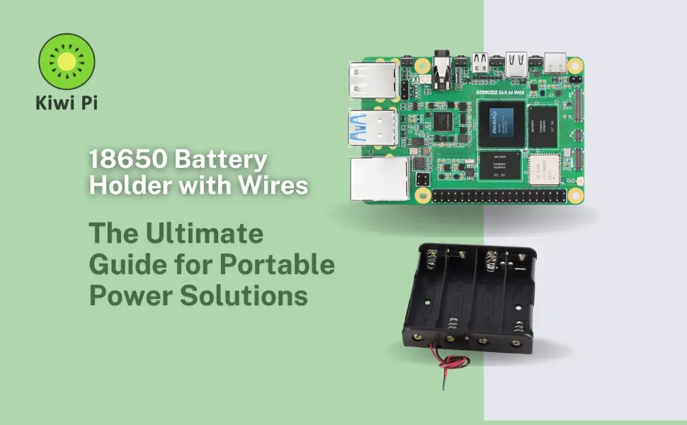 18650 Battery Holder with Wires