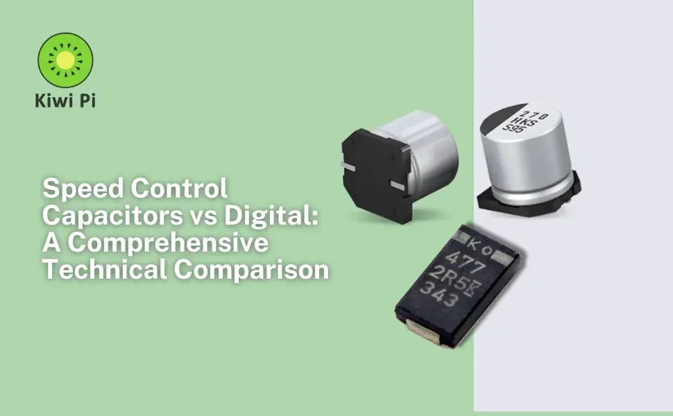 speed control capacitors vs digital