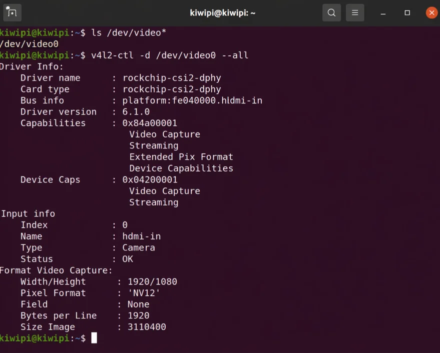 HDMI input on RK3588 