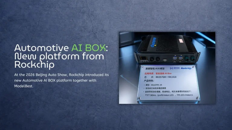 Automotive AI BOX by Rockchip