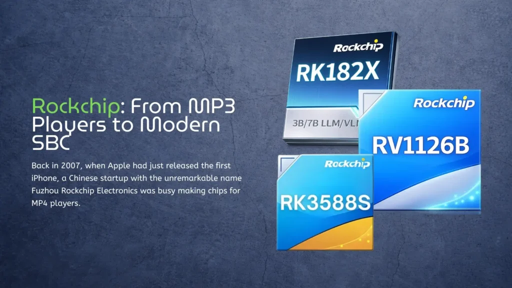 Rockchip: From MP3 Players to SBC Dominance - Full History