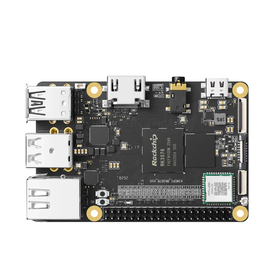 KiwiPi 4 single-board computer powered by the Rockchip RK3576