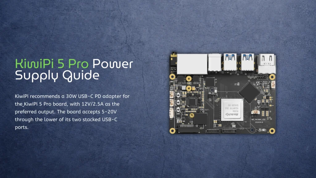 Kiwipi 5 Pro Power Supply