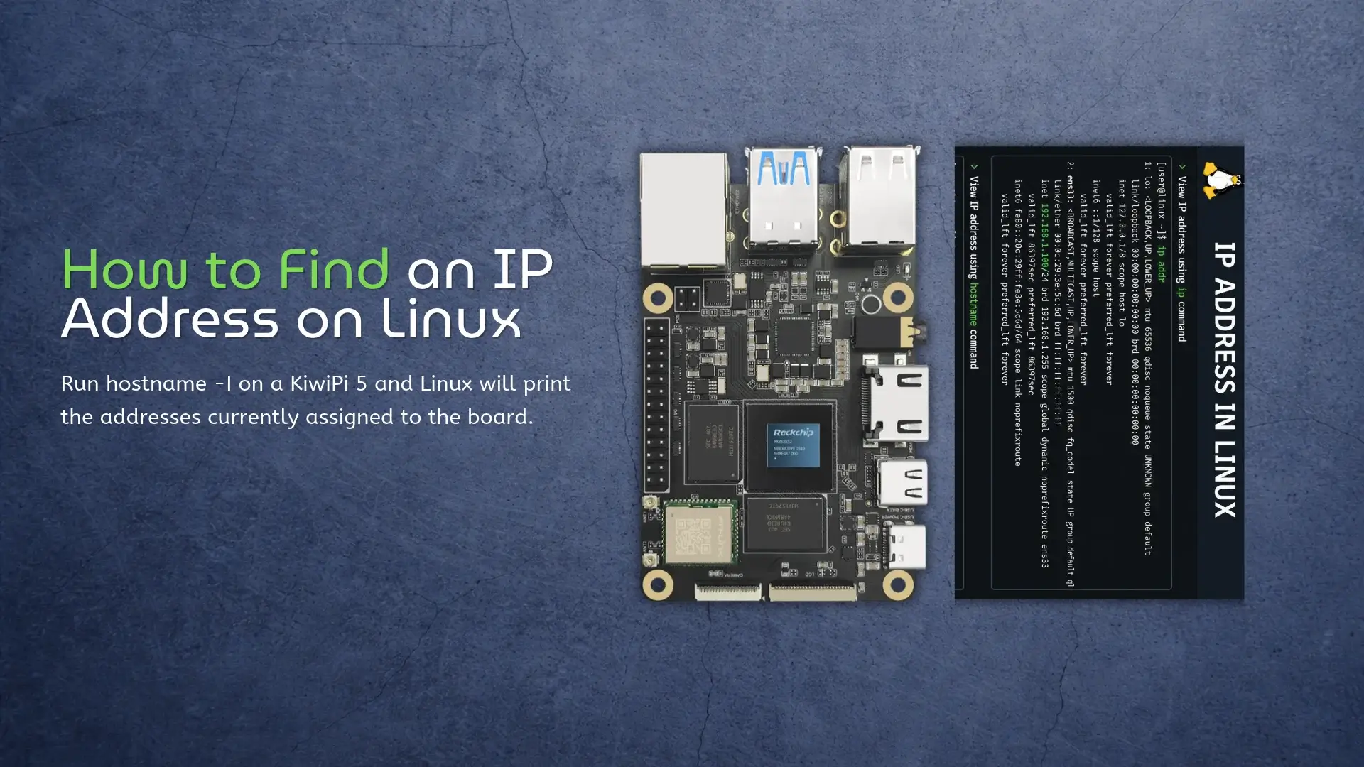 How to Find an IP Address on Linux