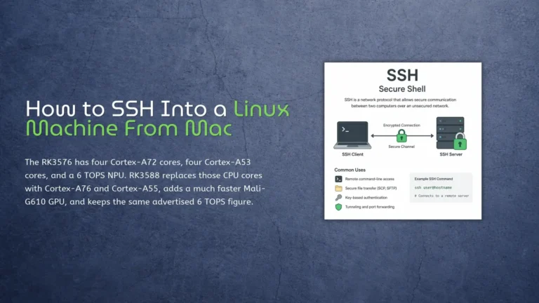 How to SSH Into a Linux Machine From Mac